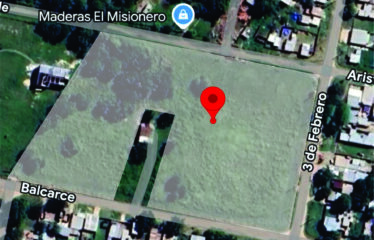 3 DE FEBRERO ENTRE ARISTOBULO DEL VALLE Y BALCARCE